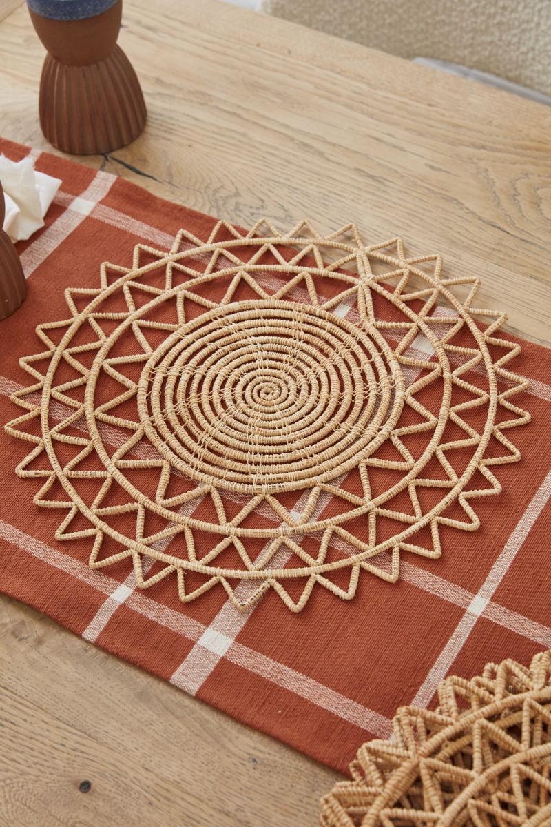 The Bayberry Placemat by Accent Decor | Luxury Placemats | Willow & Albert Home