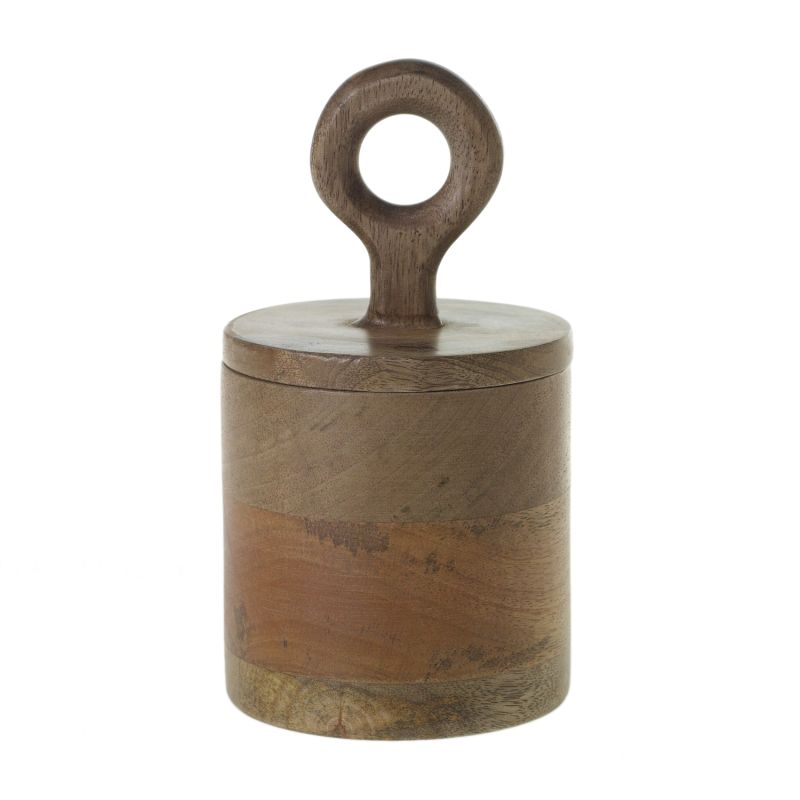 The Mango Wood Canister by Accent Decor | Luxury Kitchen Accessories | Willow & Albert Home
