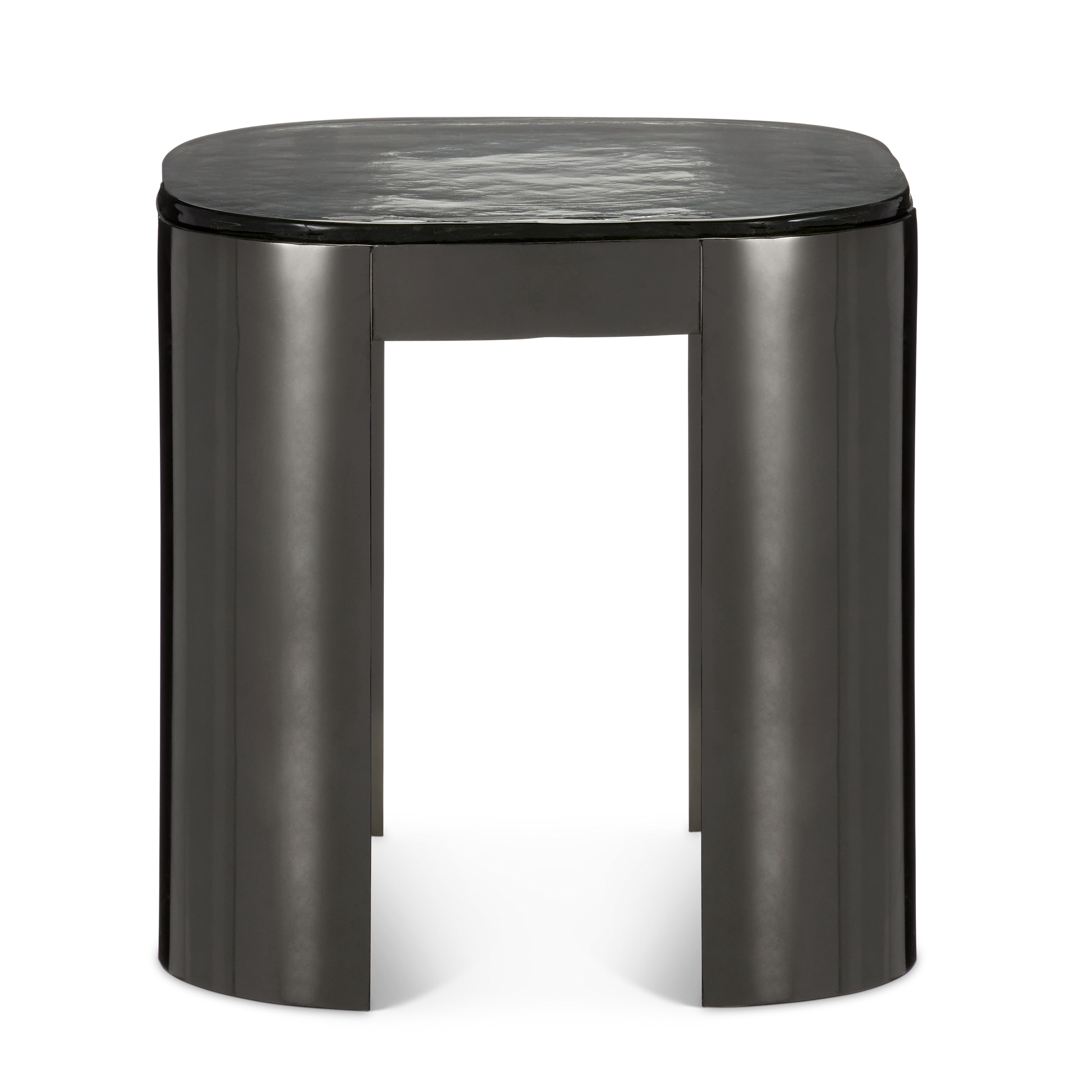 The Sev Graphite Accent Table by Currey & Company | Luxury  | Willow & Albert Home