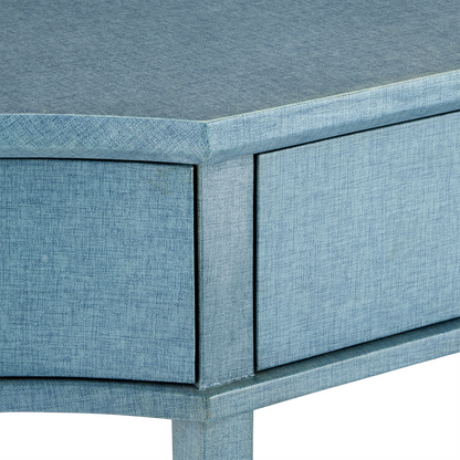The Maya Blue Console Table by Currey & Company | Luxury  | Willow & Albert Home