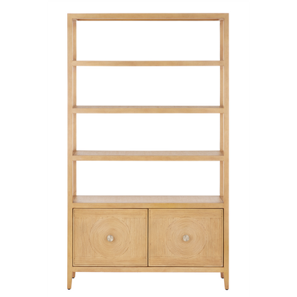 The Santos Sea Sand Storage Etagere by Currey & Company | Luxury  | Willow & Albert Home
