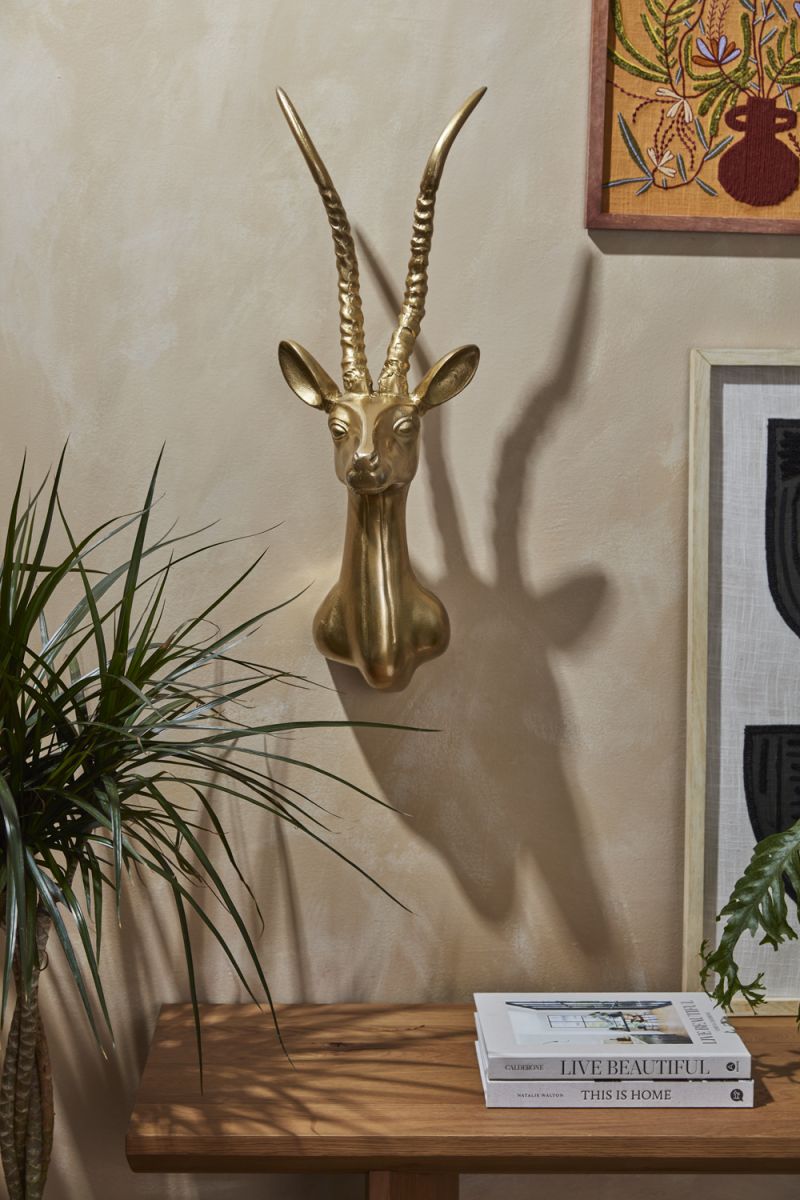 The Antelope Head by Accent Decor | Luxury Objects & Sculptures | Willow & Albert Home