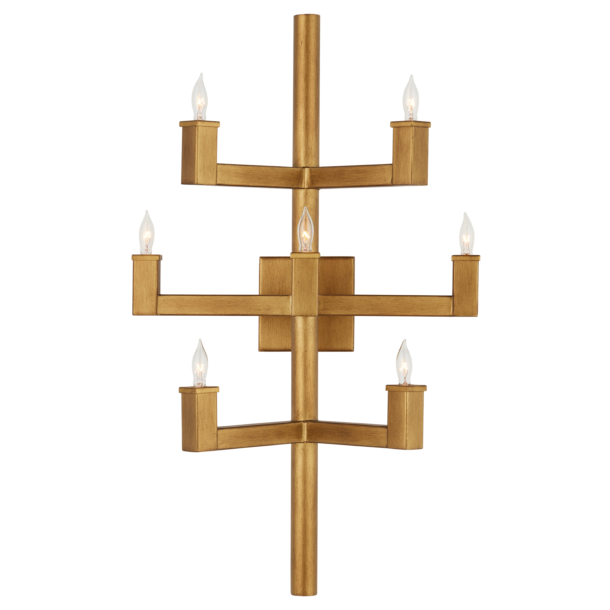 The Andre Brass Wall Sconce by Currey & Company | Luxury Wall Sconces | Willow & Albert Home
