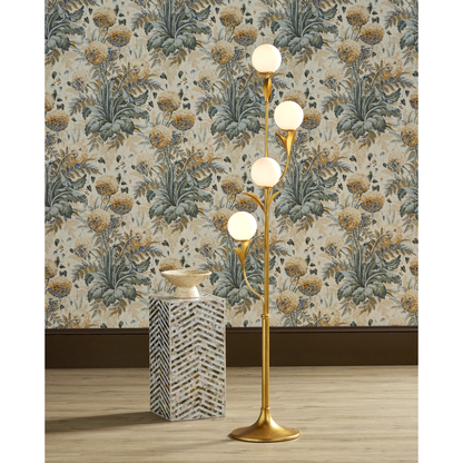 The Rossville Floor Lamp by Currey & Company | Luxury Floor Lamps | Willow & Albert Home