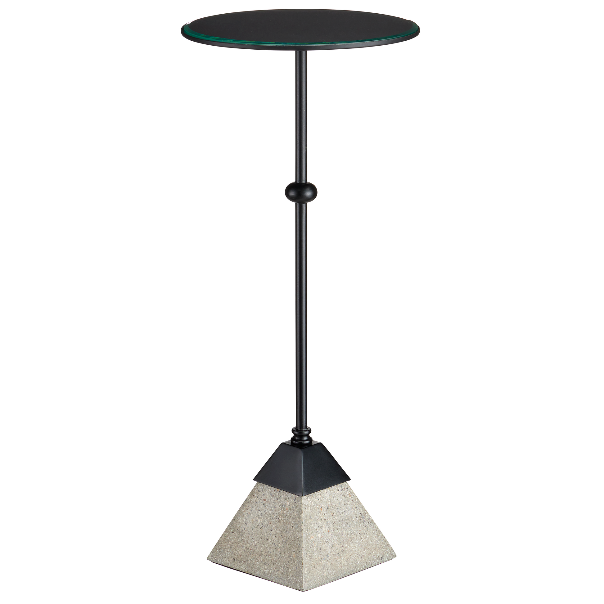 The Parna Concrete Accent Table by Currey & Company | Luxury  | Willow & Albert Home