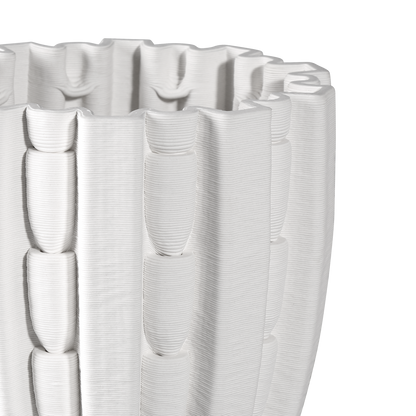The Fluted Medium Vase by Currey & Company | Luxury  | Willow & Albert Home