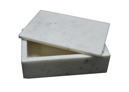 The Marble Rectangular Box Set of 2 by BIDKhome | Luxury Jewelry Boxes | Willow & Albert Home