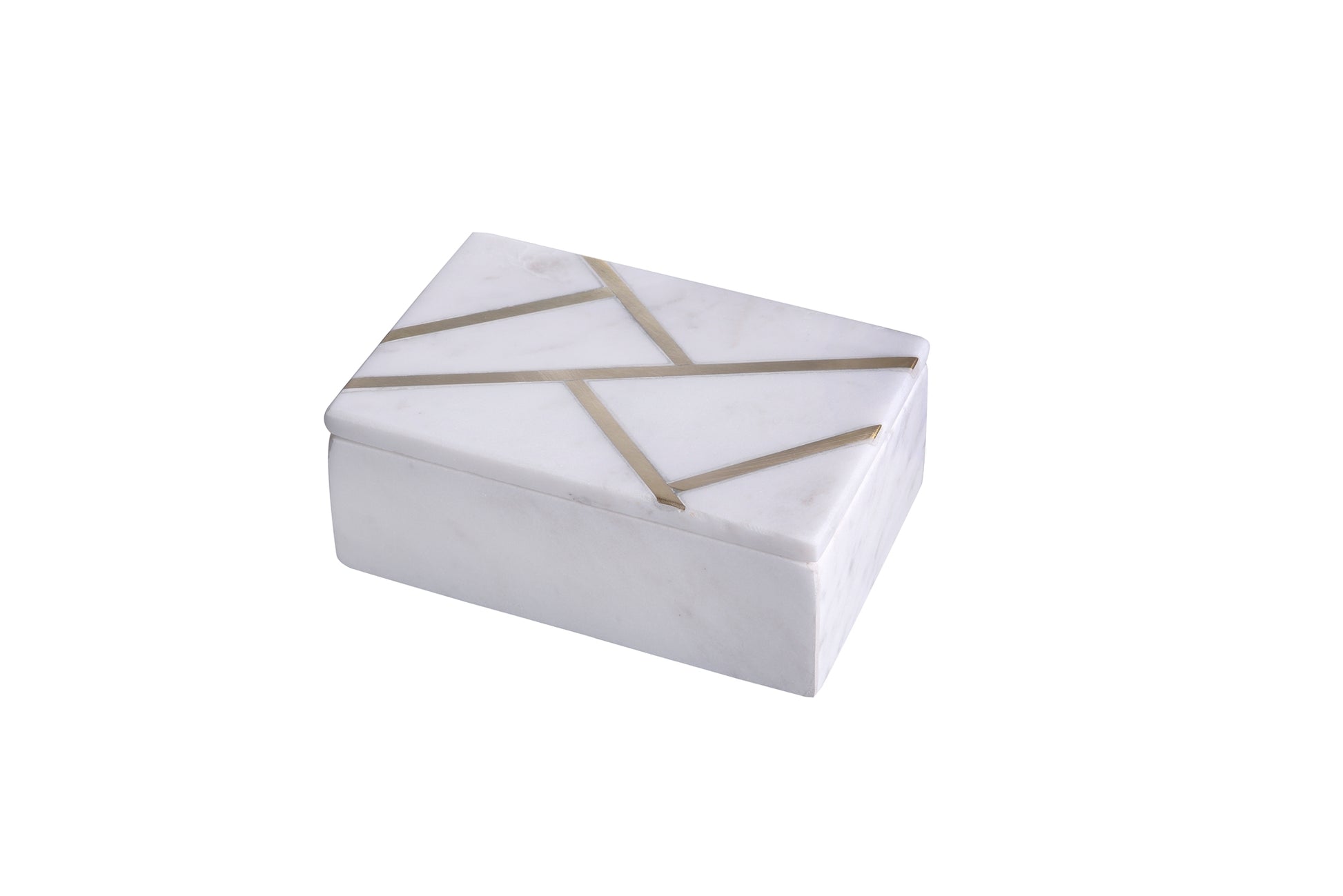 The Marble & Brass Box by BIDKhome | Luxury Jewelry Boxes | Willow & Albert Home