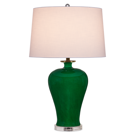 The Imperial Green Table Lamp by Currey & Company | Luxury Table Lamps | Willow & Albert Home
