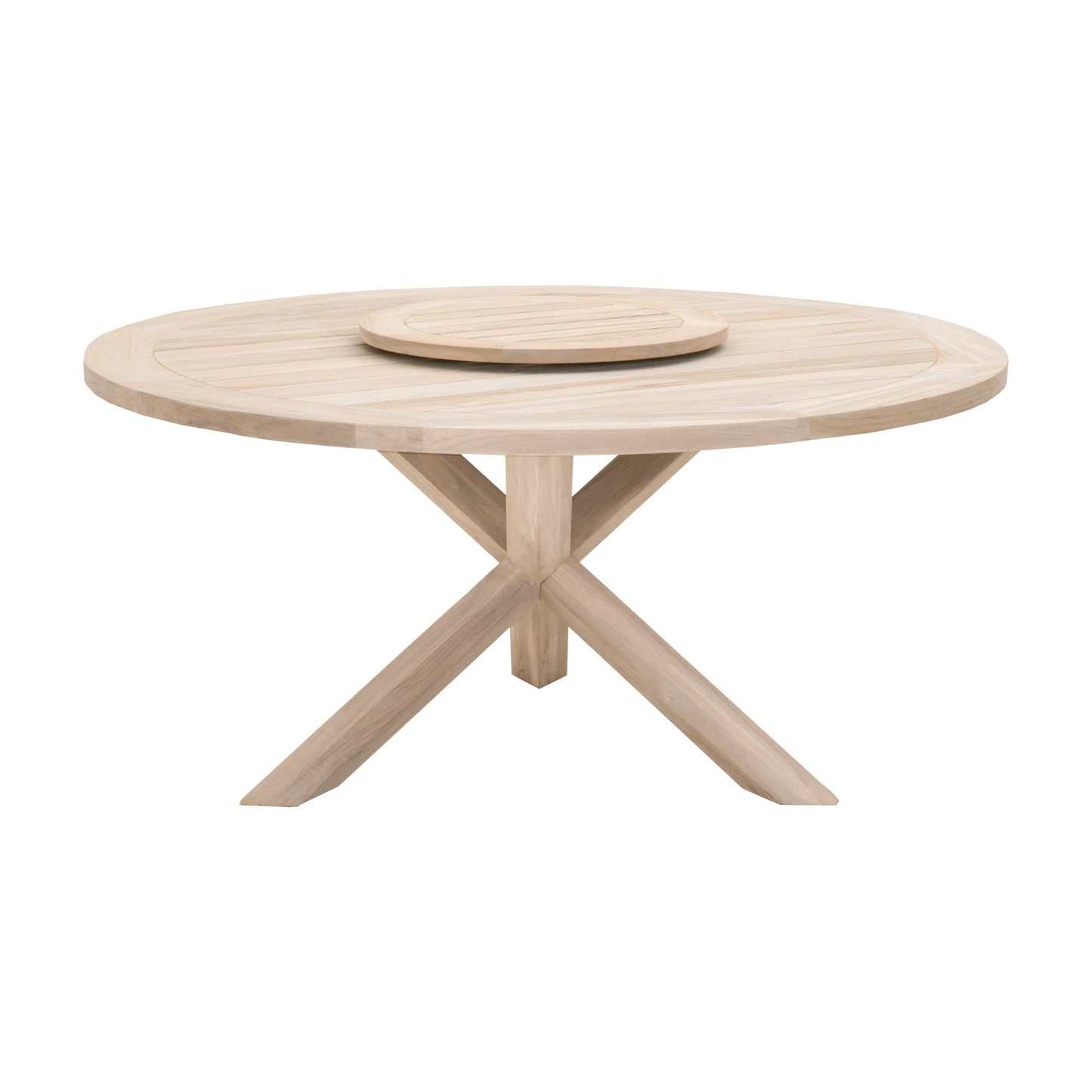 The Boca Outdoor 63" Round Dining Table by Essentials For Living | Luxury Outdoor Dining Tables | Willow & Albert Home