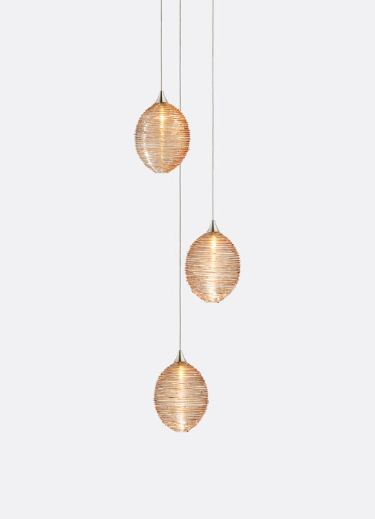 The Cocoon 3-Light Chandelier by Shakuff | Luxury Chandeliers | Willow & Albert Home
