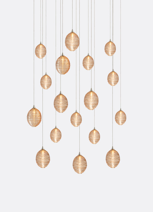 The Cocoon 17-Light Chandelier by Shakuff | Luxury Chandeliers | Willow & Albert Home