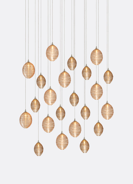 The Cocoon 22-Light Chandelier by Shakuff | Luxury Chandeliers | Willow & Albert Home
