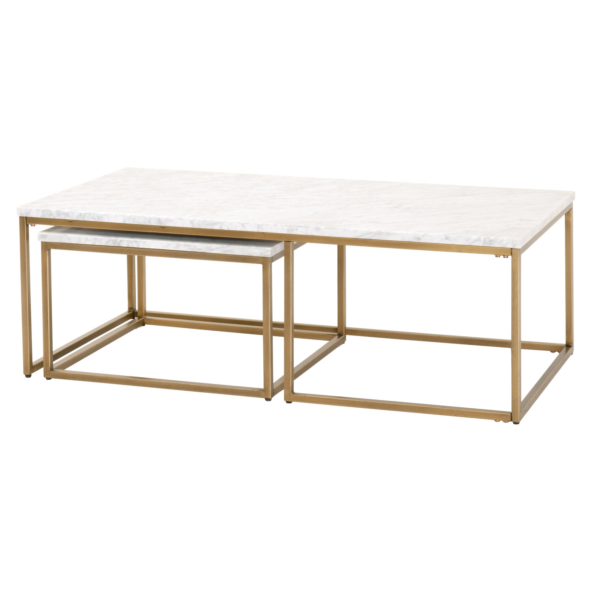 The Carrera Nesting Coffee Table by Essentials For Living | Luxury Coffee Tables | Willow & Albert Home