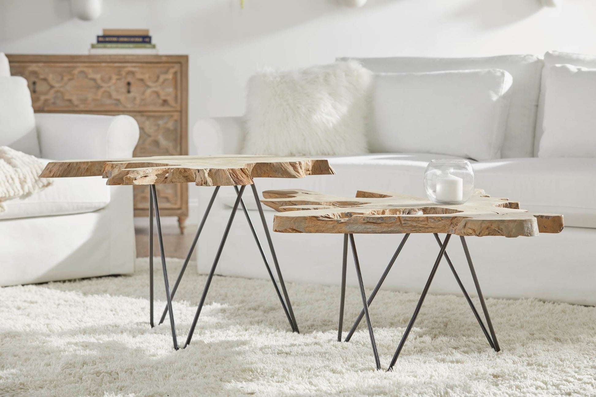 The Drift Nesting Coffee Table by Essentials For Living | Luxury Coffee Tables | Willow & Albert Home
