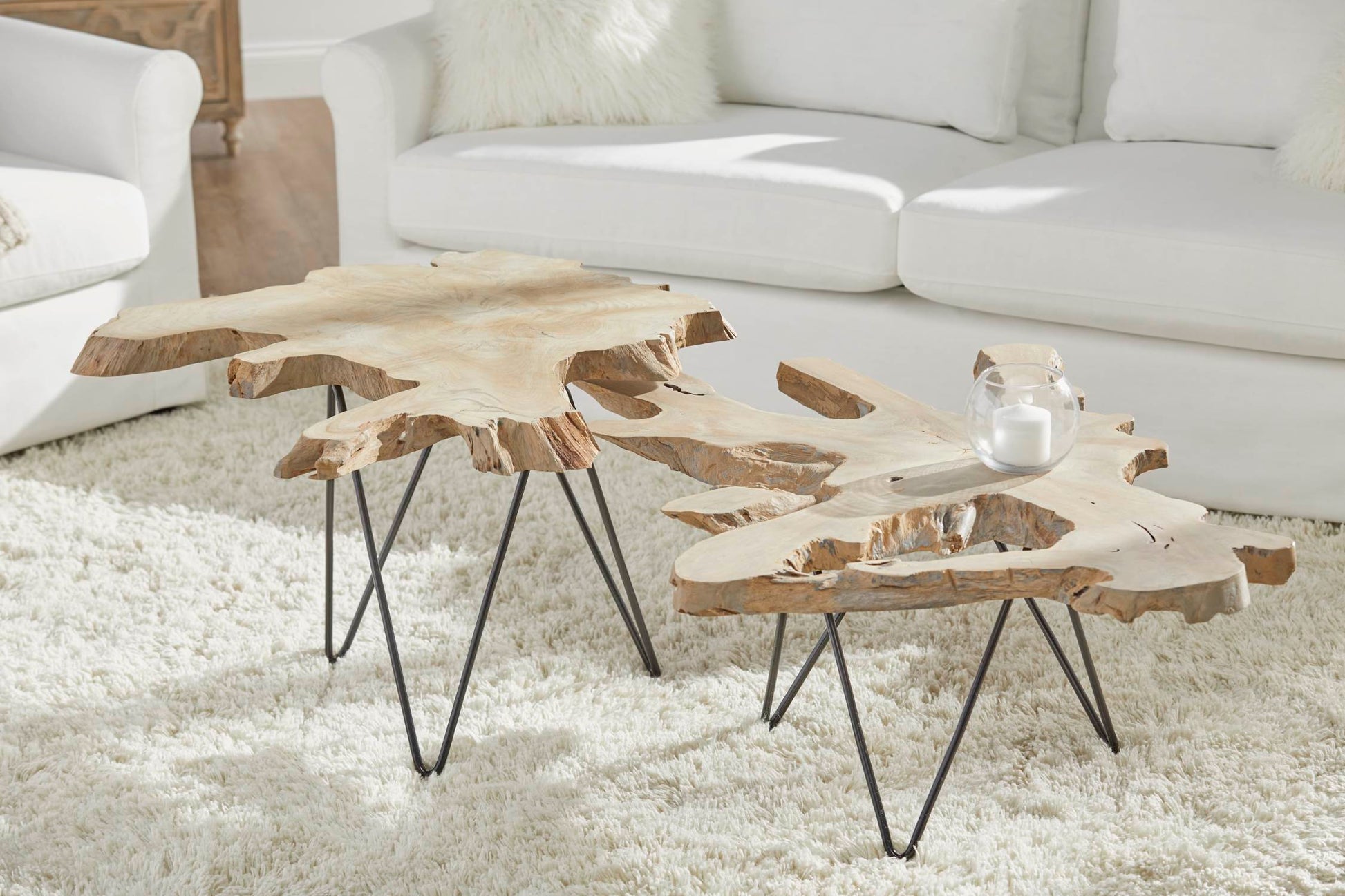 The Drift Nesting Coffee Table by Essentials For Living | Luxury Coffee Tables | Willow & Albert Home