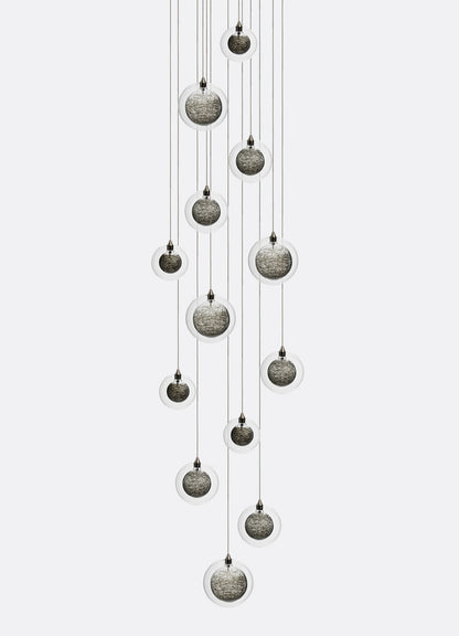 The Kadur Drizzle 13-Light Chandelier by Shakuff | Luxury Chandeliers | Willow & Albert Home