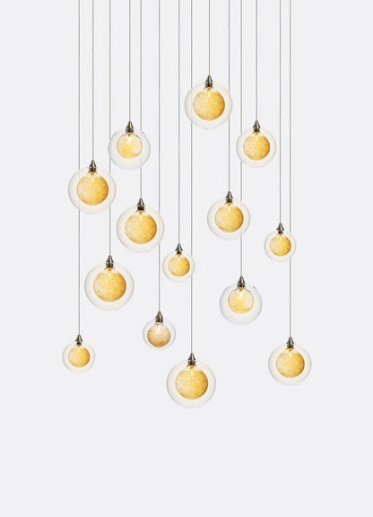 The Kadur Drizzle 14-Light Chandelier by Shakuff | Luxury Chandeliers | Willow & Albert Home