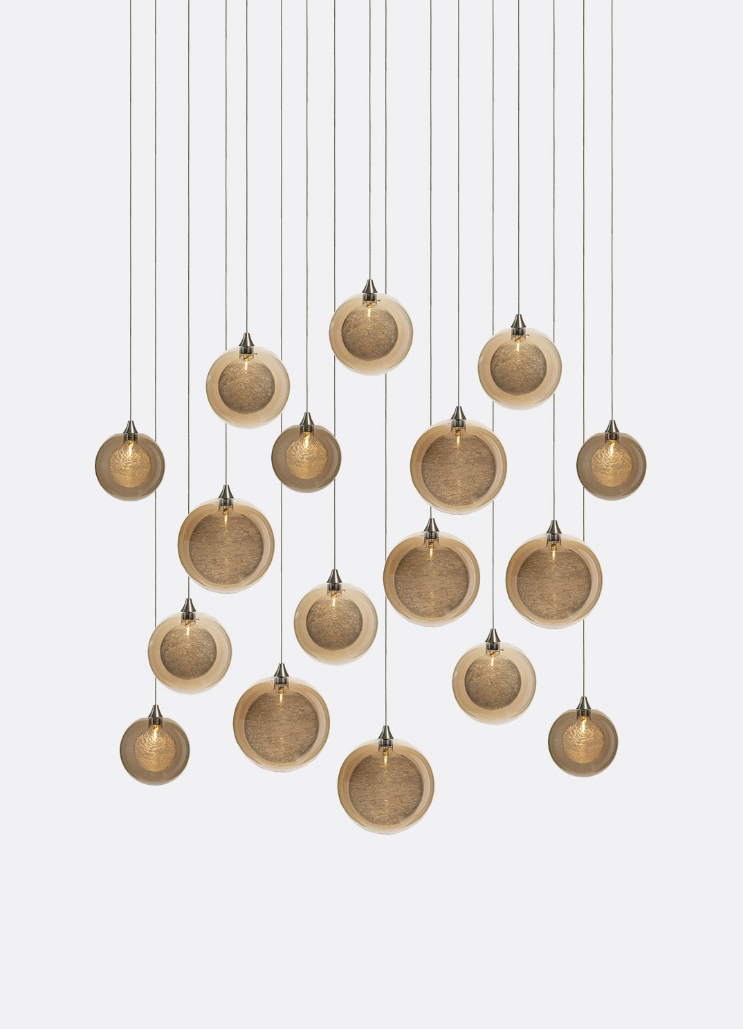 The Kadur Drizzle 17-Light Chandelier by Shakuff | Luxury Chandeliers | Willow & Albert Home