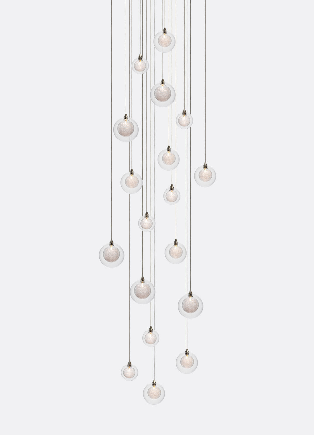 The Kadur Drizzle 18-Light Chandelier by Shakuff | Luxury Chandeliers | Willow & Albert Home