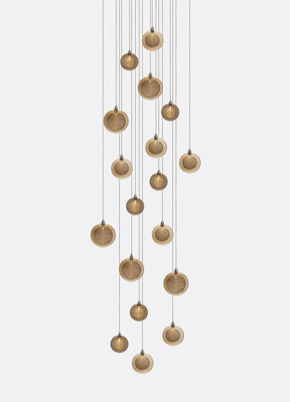 The Kadur Drizzle 18-Light Chandelier by Shakuff | Luxury Chandeliers | Willow & Albert Home