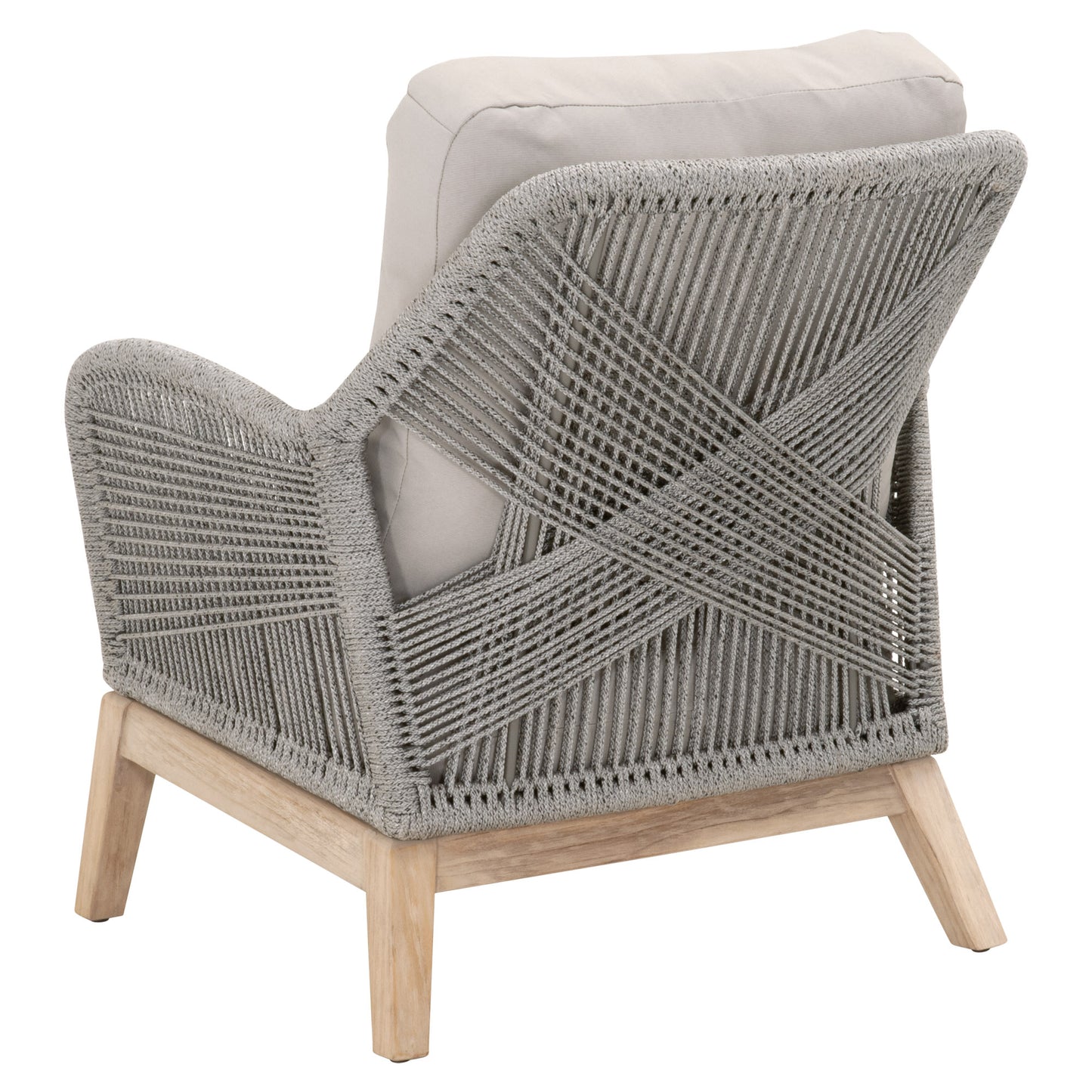 The Loom Outdoor Club Chair by Essentials For Living | Luxury Outdoor Lounge Chairs | Willow & Albert Home