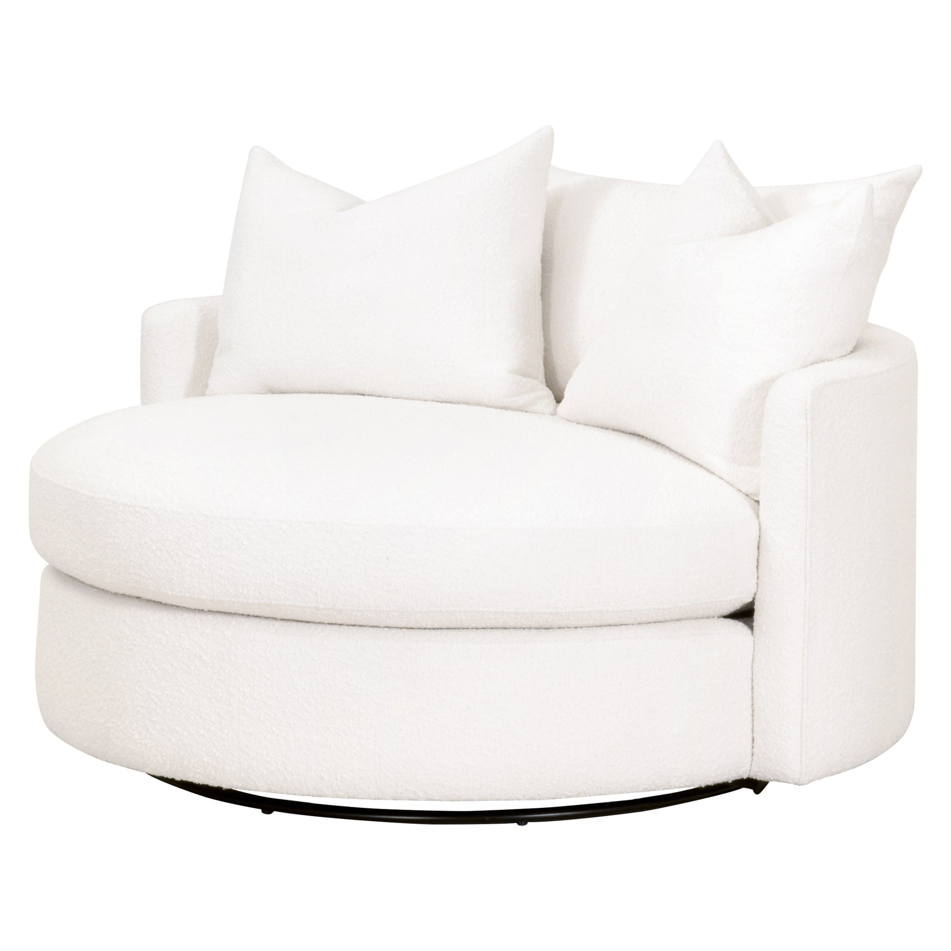 The Lourne Grand Swivel Sofa Chair by Essentials For Living | Luxury Armchairs | Willow & Albert Home