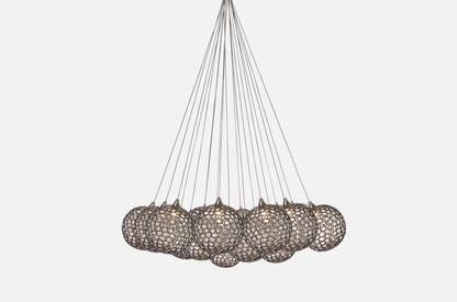 The Mod 19-Light Cluster Pendant by Shakuff | Luxury Chandeliers | Willow & Albert Home
