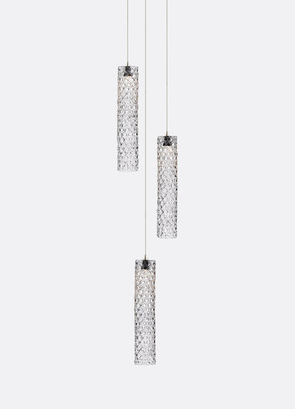 The Mod Tube 3-Light Chandelier by Shakuff | Luxury Chandeliers | Willow & Albert Home