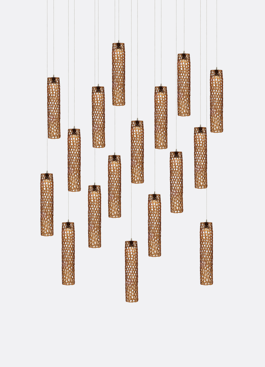 The Mod Tube 17-Light Chandelier by Shakuff | Luxury Chandeliers | Willow & Albert Home