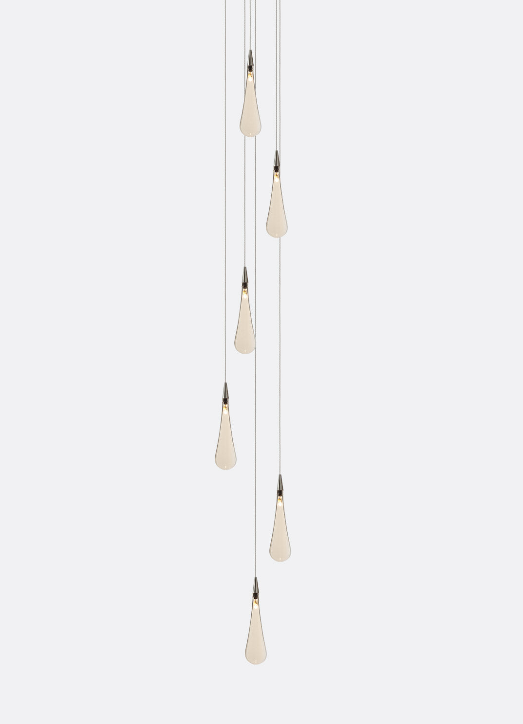 The Raindrop 6-Light Chandelier by Shakuff | Luxury Chandeliers | Willow & Albert Home