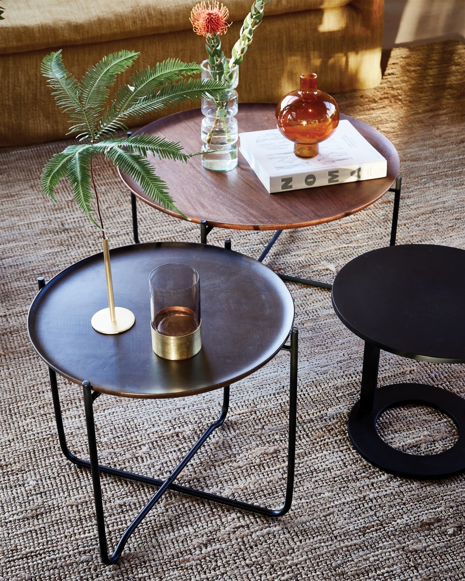 The Fez Small Coffee Table with Tray by Urban Nature Culture | Luxury Coffee Tables | Willow & Albert Home