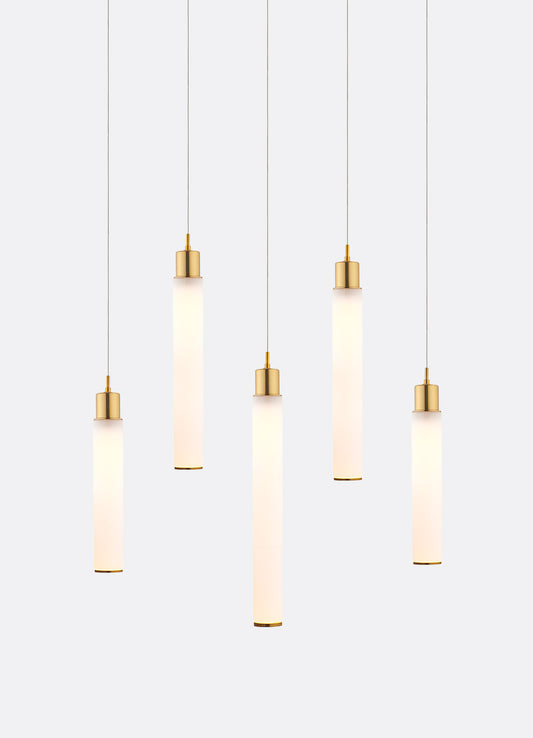 The White Candle 5-Light Chandelier by Shakuff | Luxury Chandeliers | Willow & Albert Home