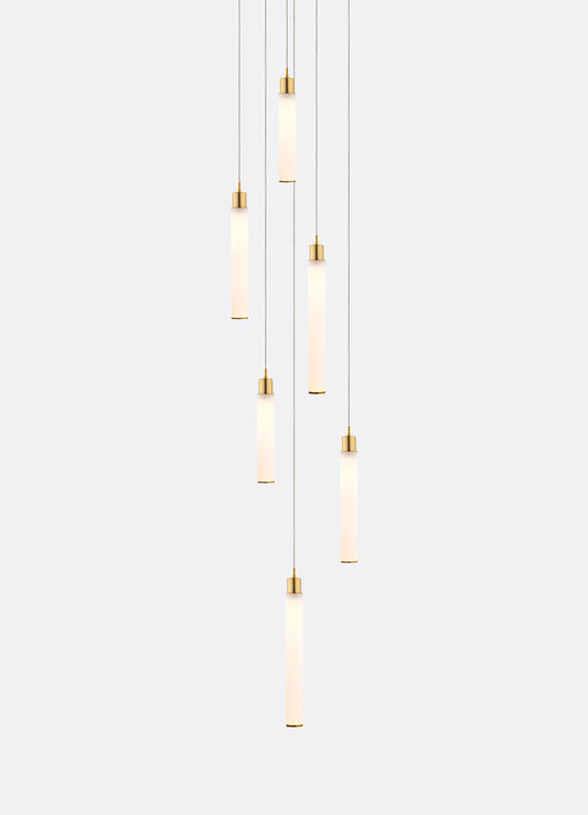 The White Candle 6-Light Chandelier by Shakuff | Luxury Chandeliers | Willow & Albert Home
