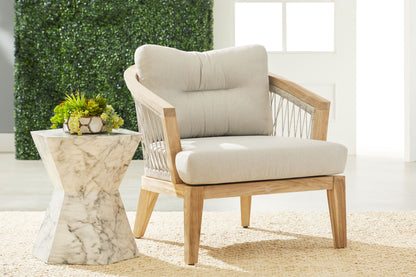 The Web Outdoor Club Chair by Essentials For Living | Luxury Outdoor Dining Chairs | Willow & Albert Home