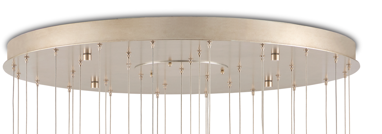 The Virtu 36-Light Round Multi-Drop Pendant by Currey & Company | Luxury Chandeliers | Willow & Albert Home