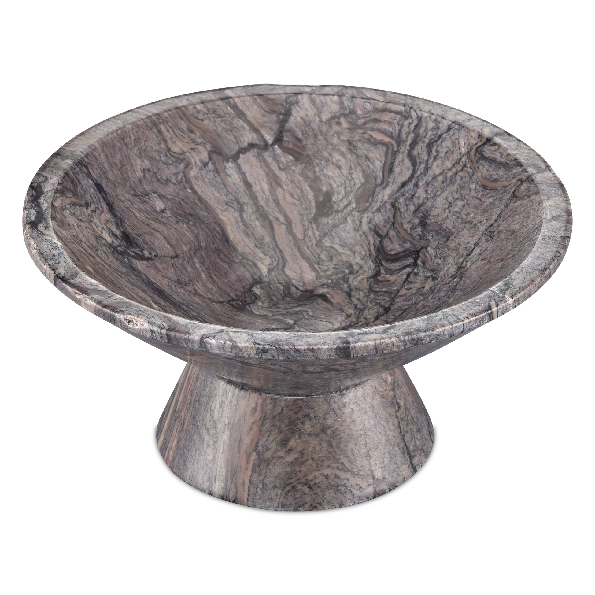 The Lubo Breccia Large Bowl by Currey & Company | Luxury  | Willow & Albert Home