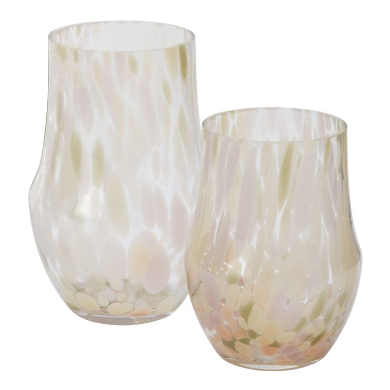 The Brushstrokes Vase Set Of 3 by Accent Decor | Luxury Vases | Willow & Albert Home