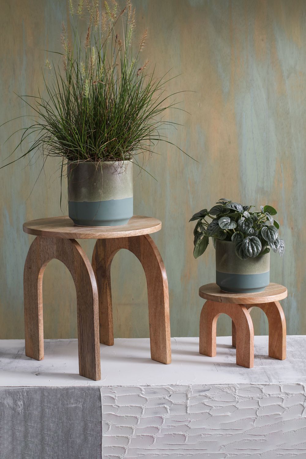 The Burnett Stand by Accent Decor | Luxury Plant Stands | Willow & Albert Home