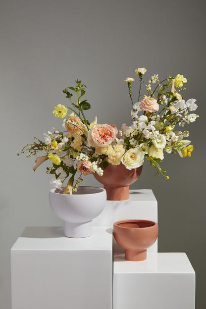 The Capricorn Compote by Accent Decor | Luxury Flower Pots | Willow & Albert Home