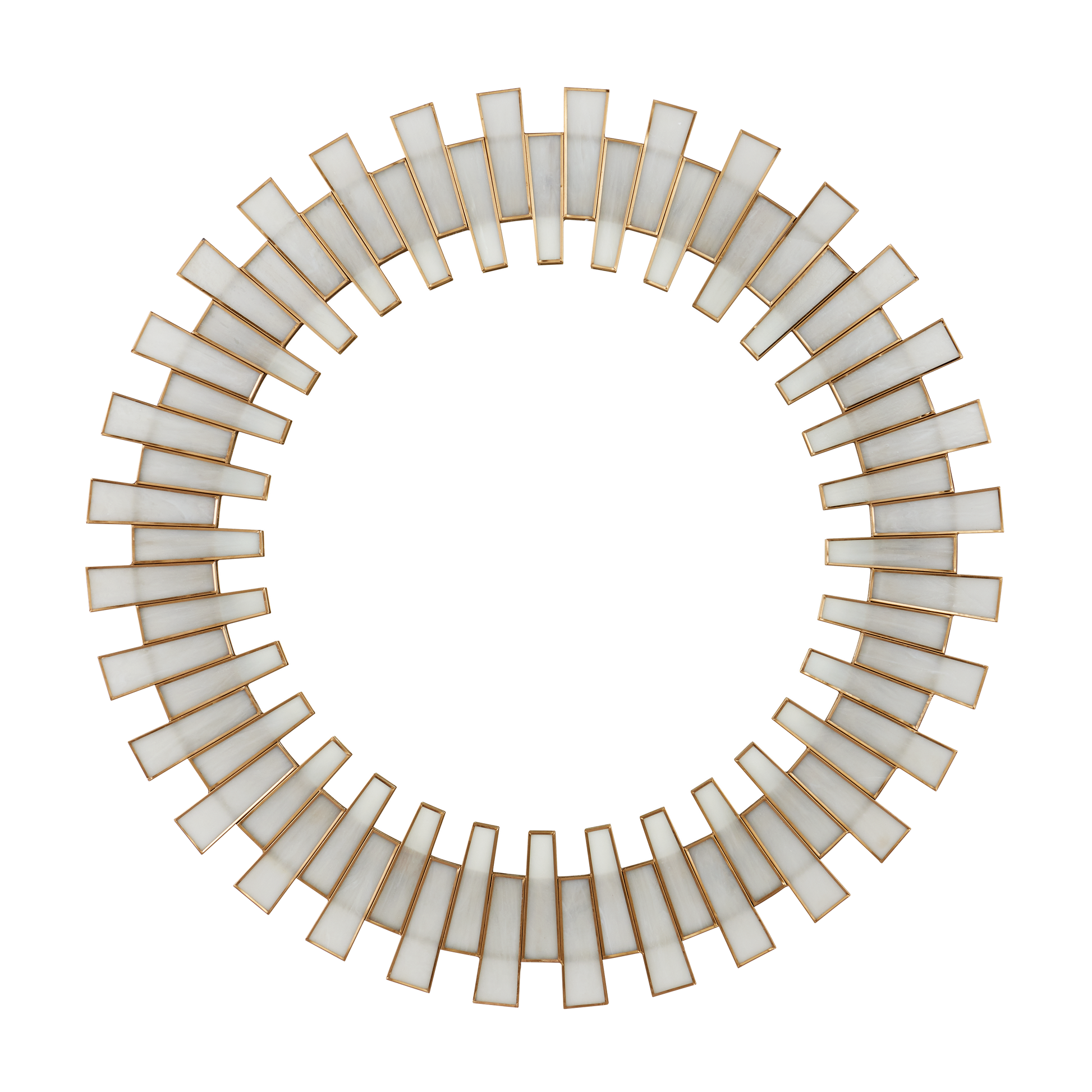 The Glasdele Round Mirror by Currey & Company | Luxury  | Willow & Albert Home