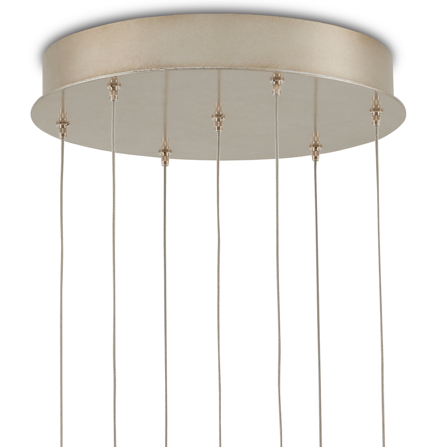 The Parish 15-Light Round Multi-Drop Pendant by Currey & Company | Luxury Chandeliers | Willow & Albert Home