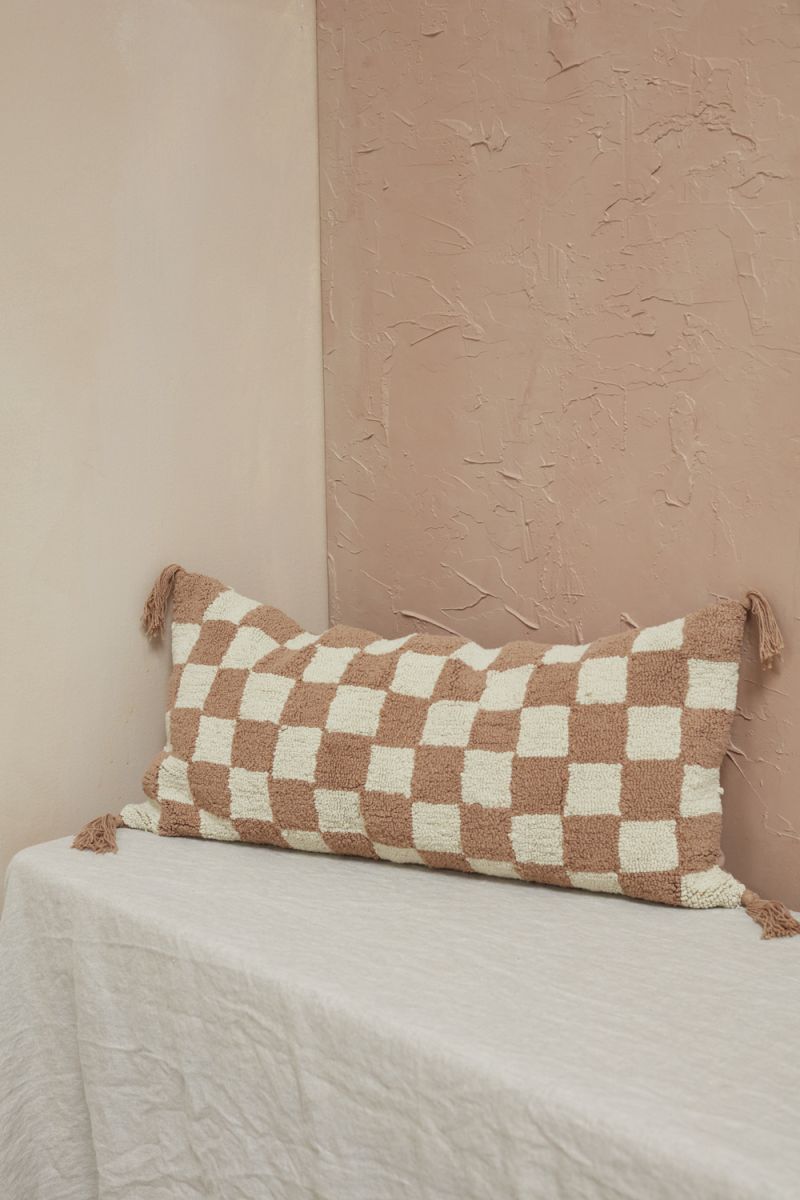 The Checkmate Pillow by Accent Decor | Luxury Pillows | Willow & Albert Home