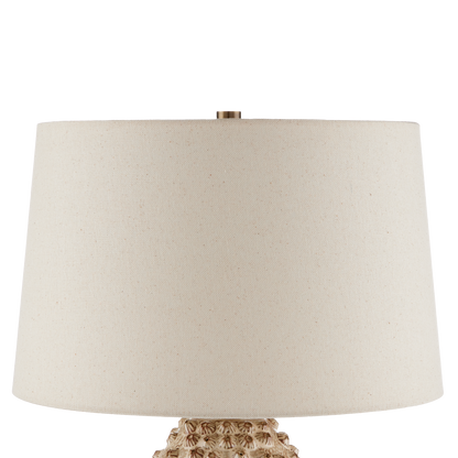 The Barnacle Ivory Table Lamp by Currey & Company | Luxury Table Lamps | Willow & Albert Home