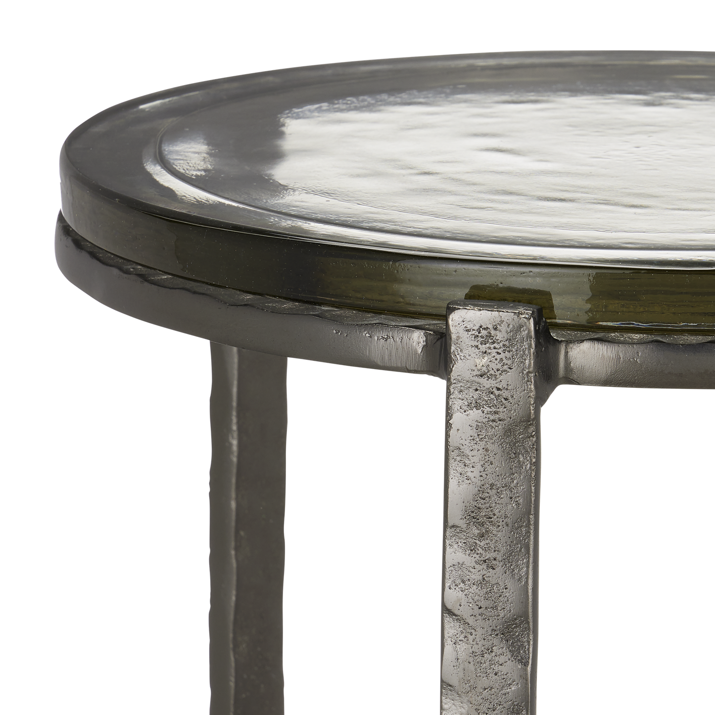 The Acea Graphite Accent Table by Currey & Company | Luxury Accent Tables | Willow & Albert Home