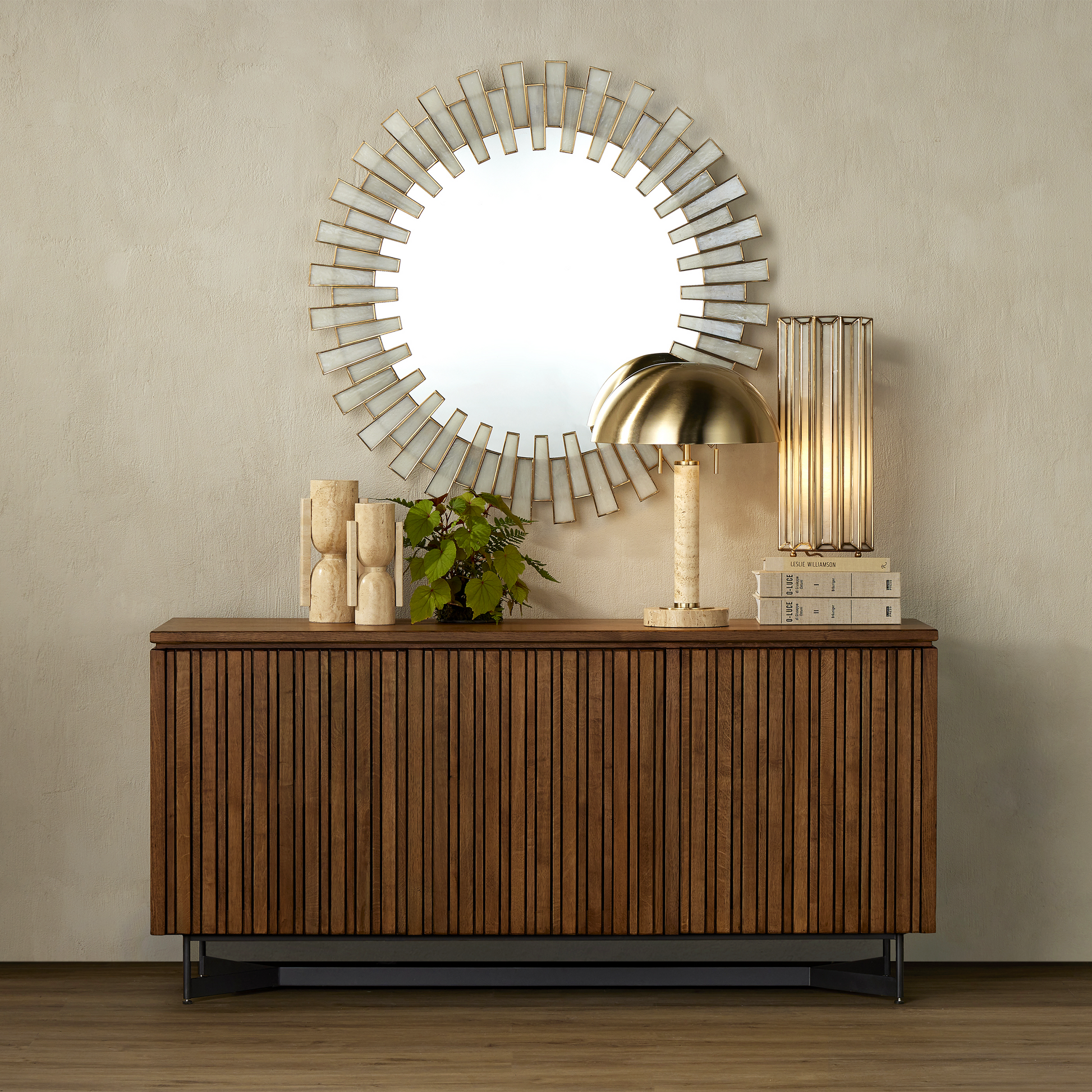 The Memphis Cabinet by Currey & Company | Luxury  | Willow & Albert Home