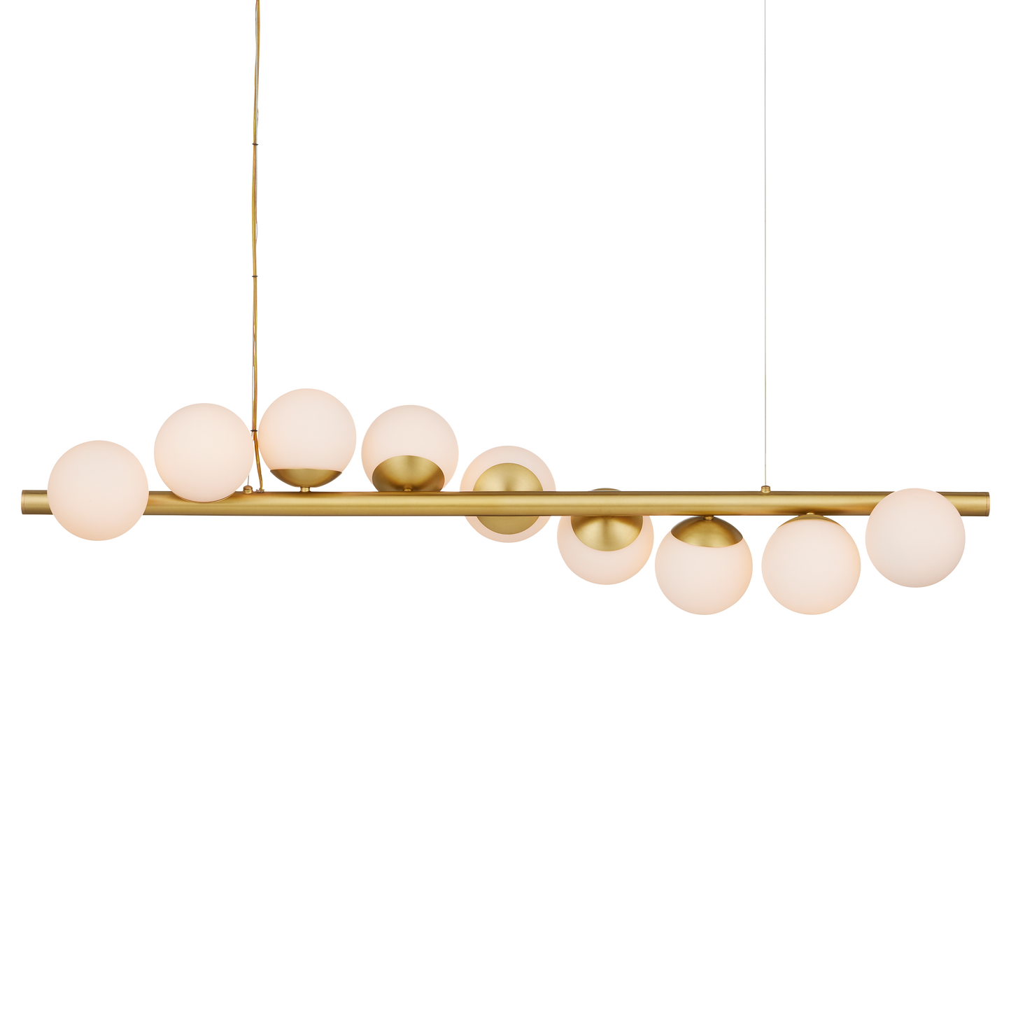 The Barcarolle Linear Chandelier by Currey & Company | Luxury Chandeliers | Willow & Albert Home