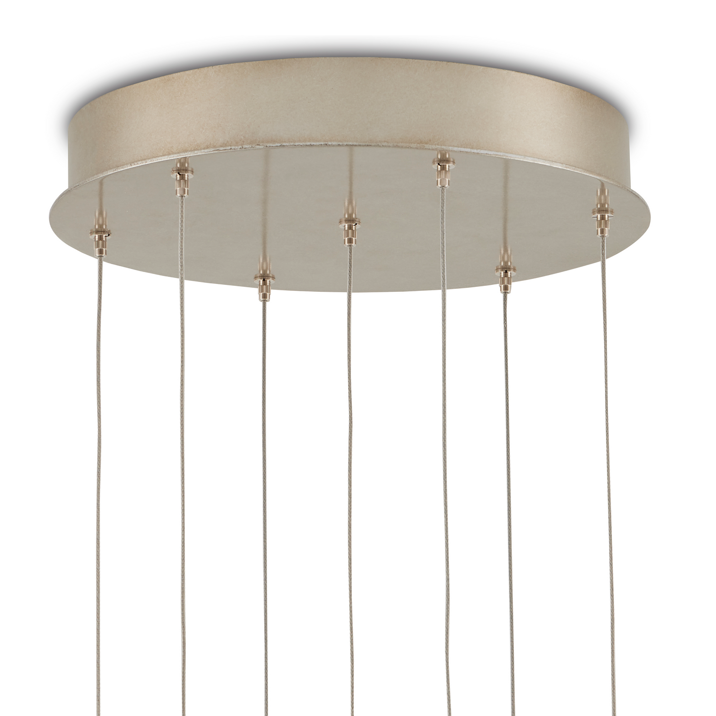 The Virtu 7-Light Round Multi-Drop Pendant by Currey & Company | Luxury Chandeliers | Willow & Albert Home
