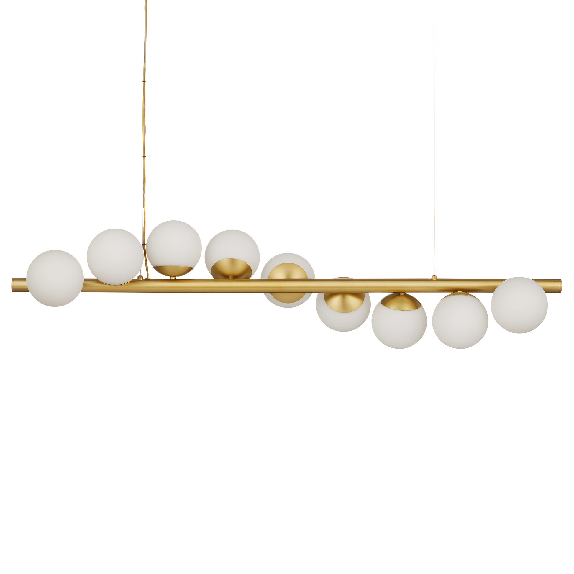 The Barcarolle Linear Chandelier by Currey & Company | Luxury Chandeliers | Willow & Albert Home