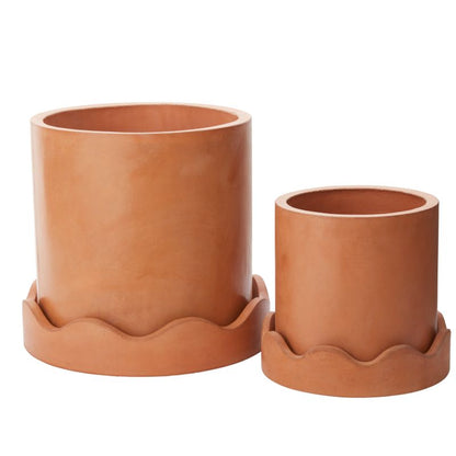 The Neda Pot by Accent Decor | Luxury Flower Pots | Willow & Albert Home